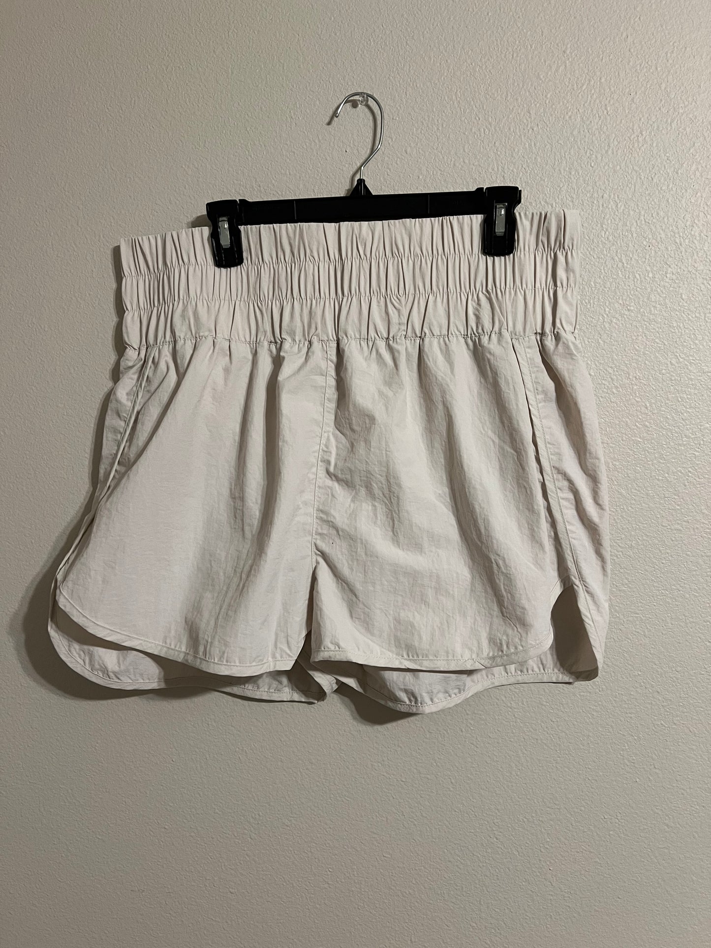 PLUS - Bone Smocked Waistband Shorts