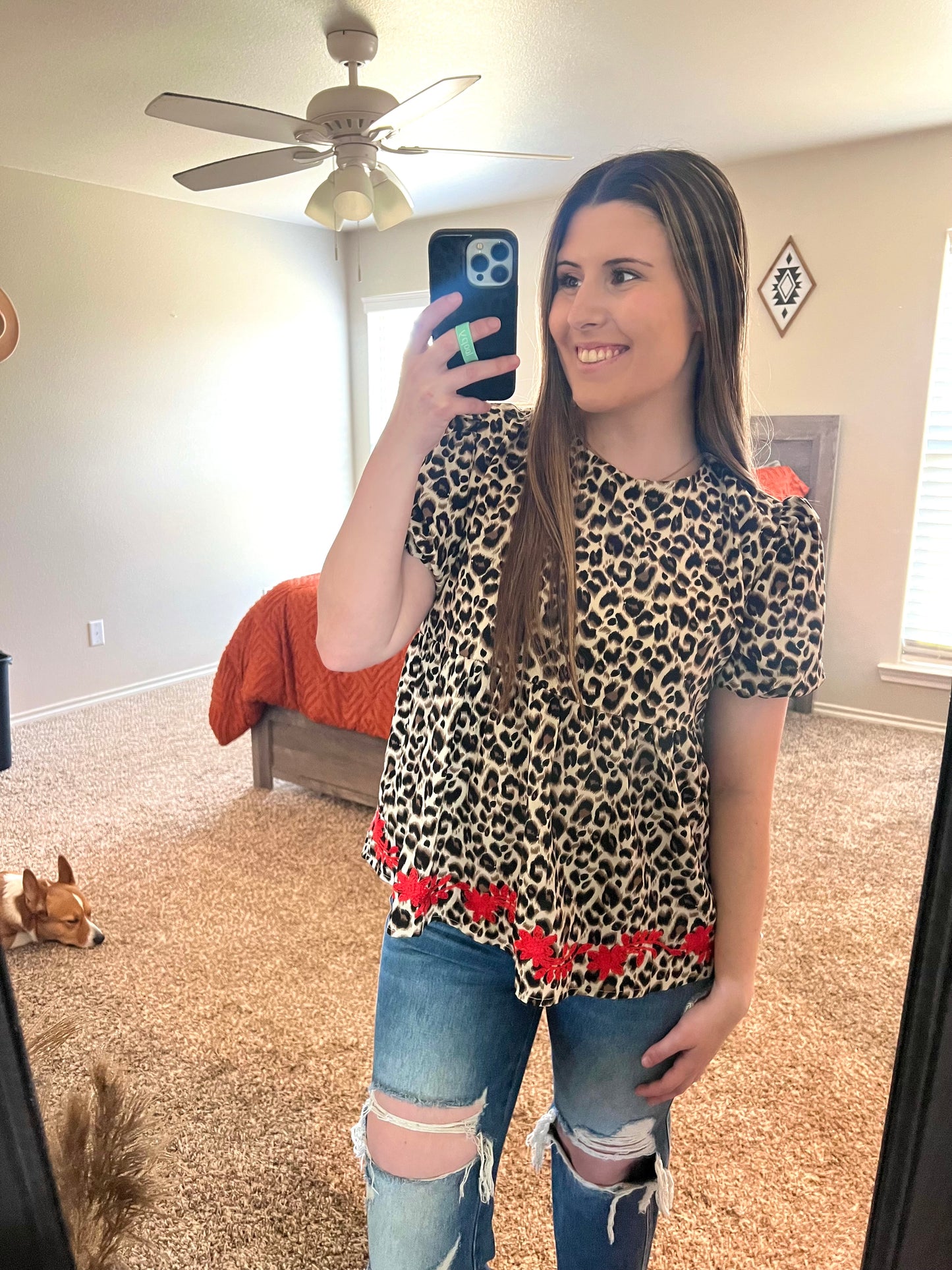 Harper Embroidered Blouse