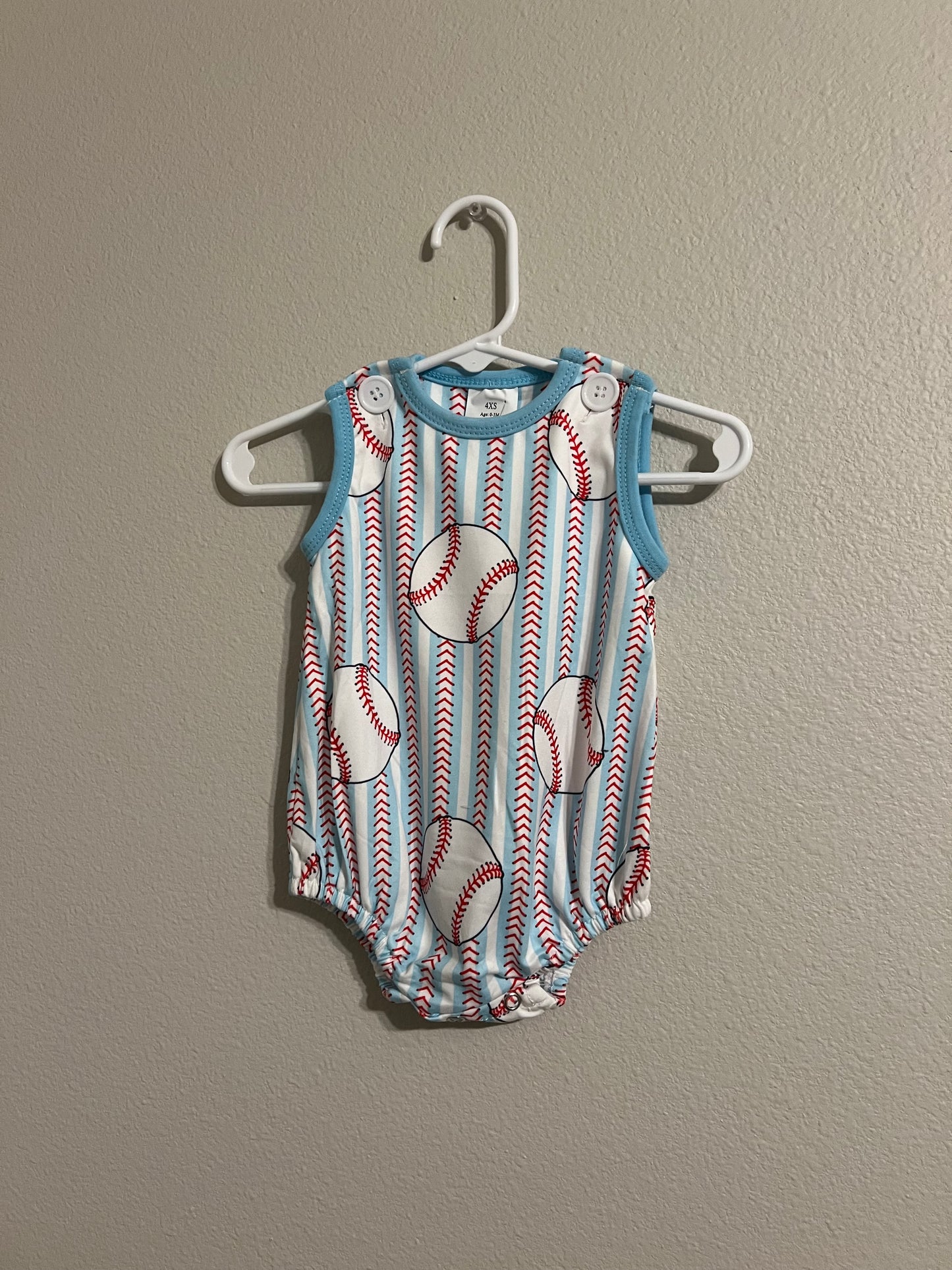 Kids Blue Baseball Bubble