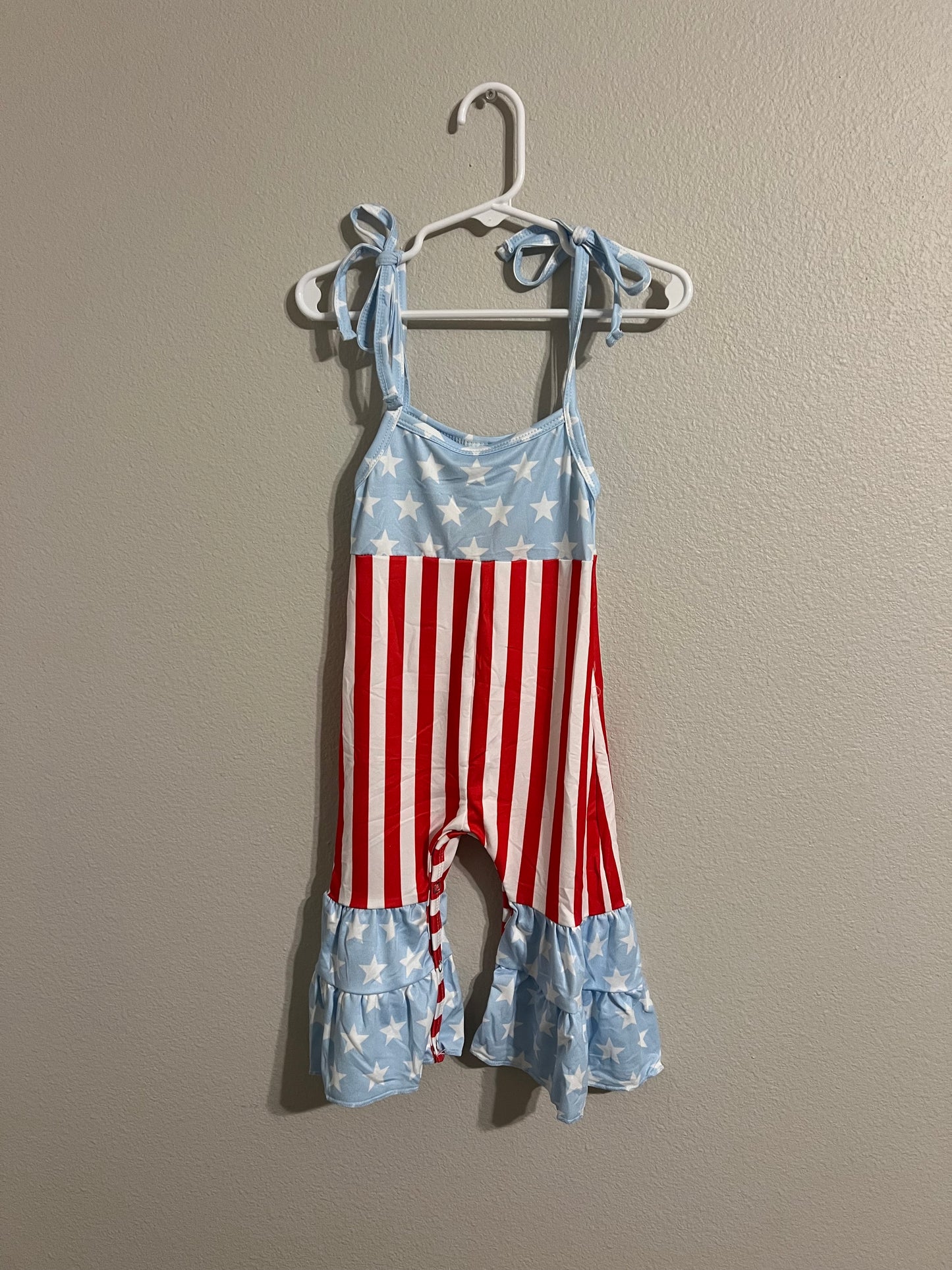 Girls Stars & Stripes Jumpsuit
