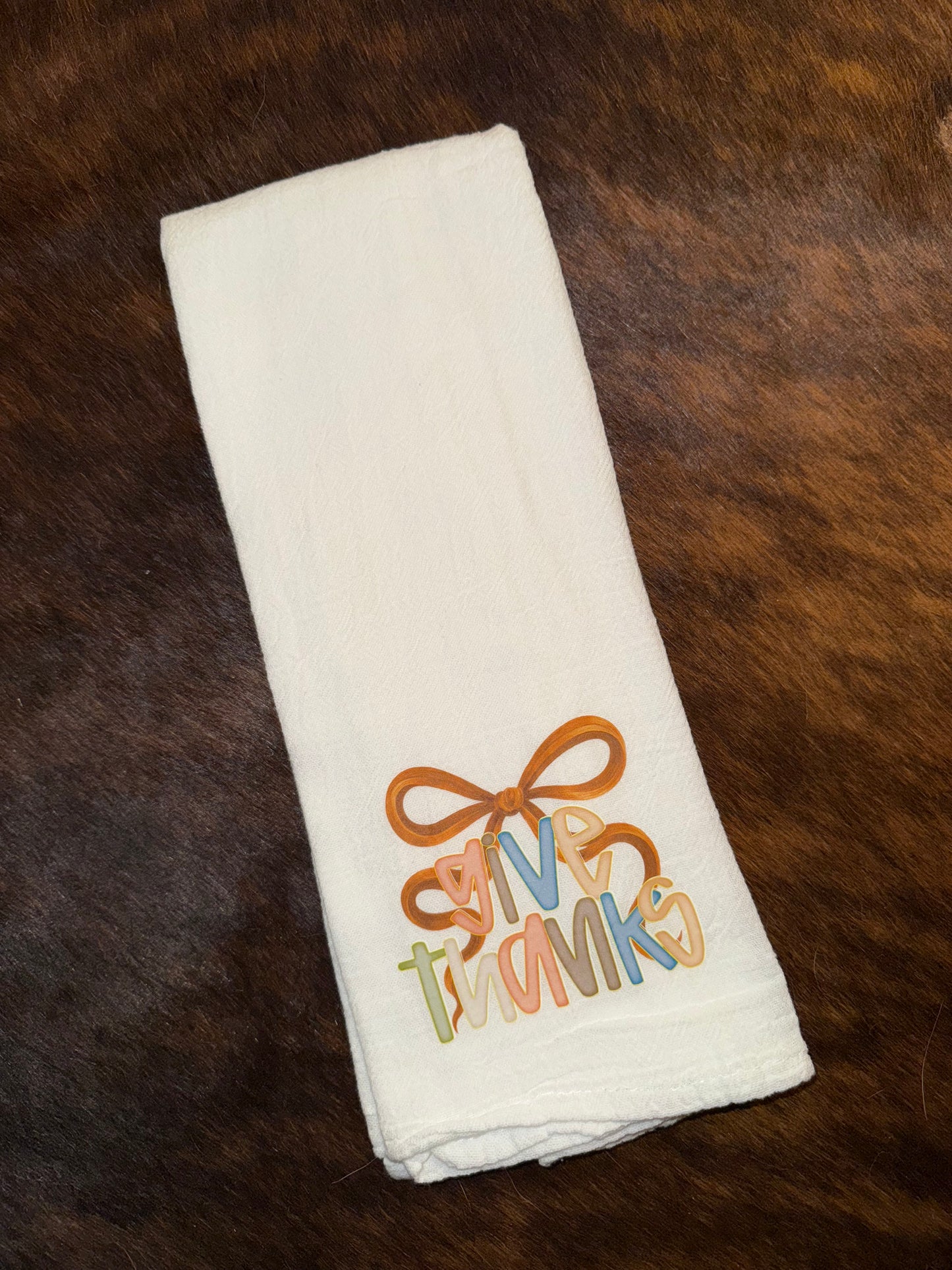 Thanksgiving Decorative Towels