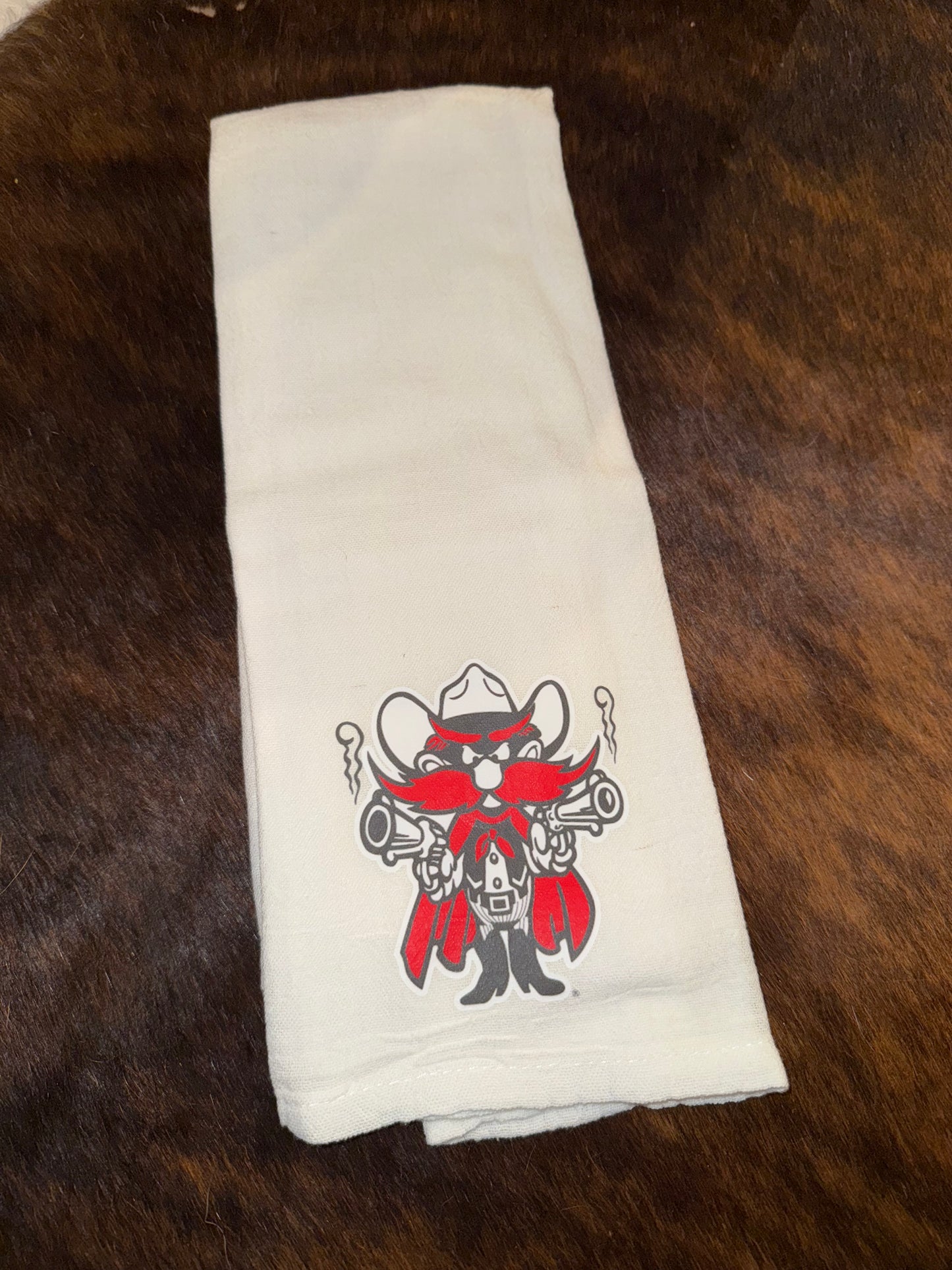 Raider Red Decorative Towel