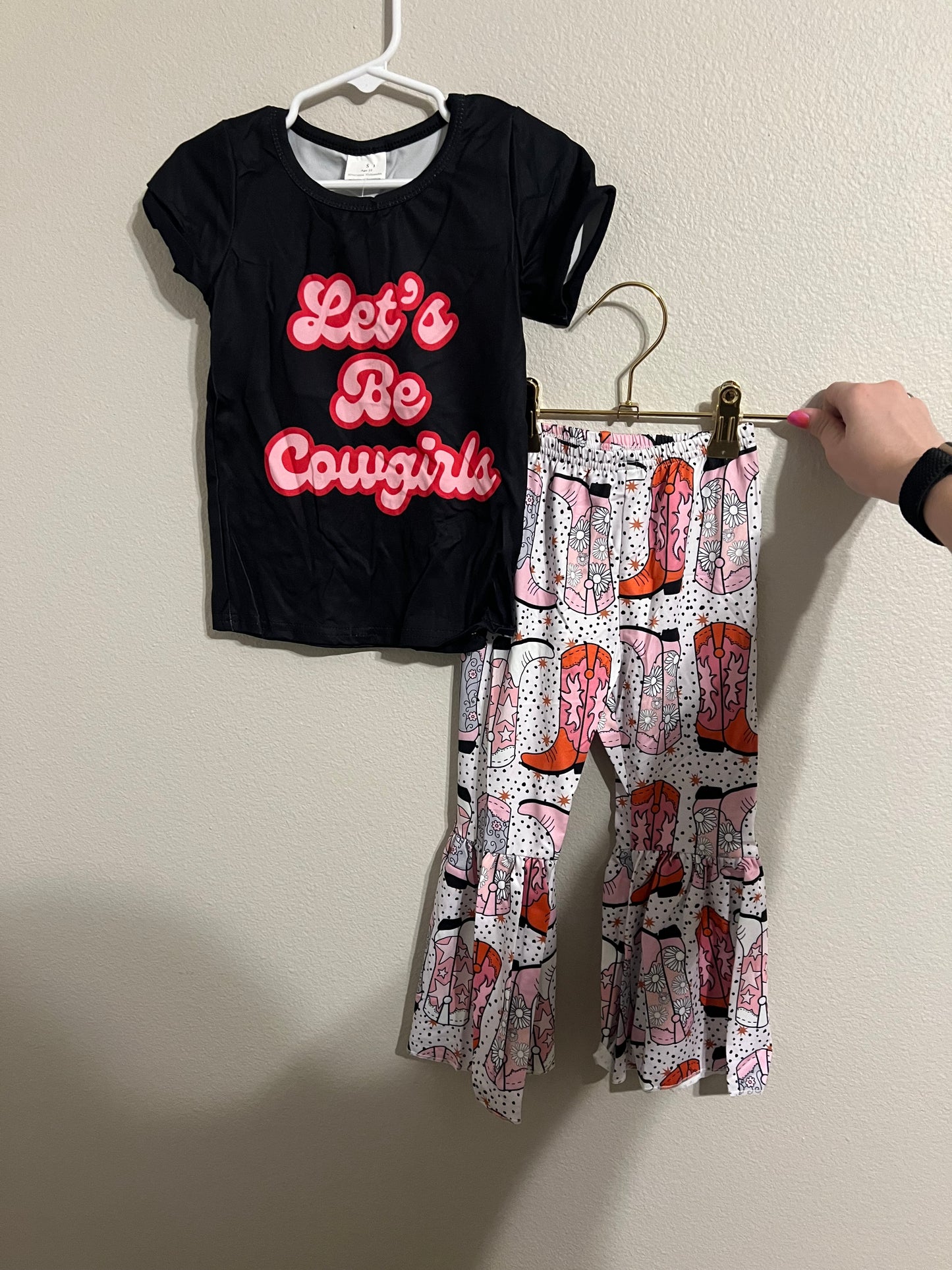 Kids Cowgirls Flare Set