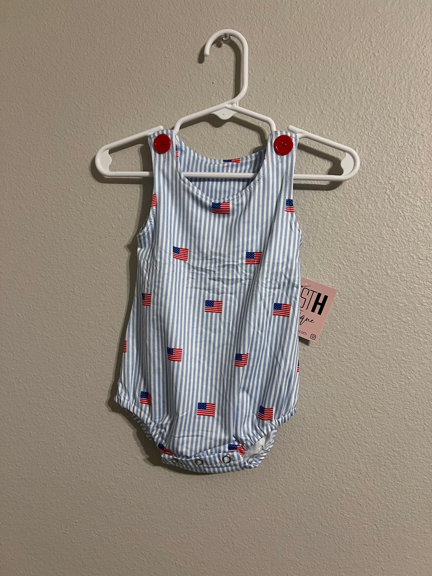 Kids American Flag Bubble