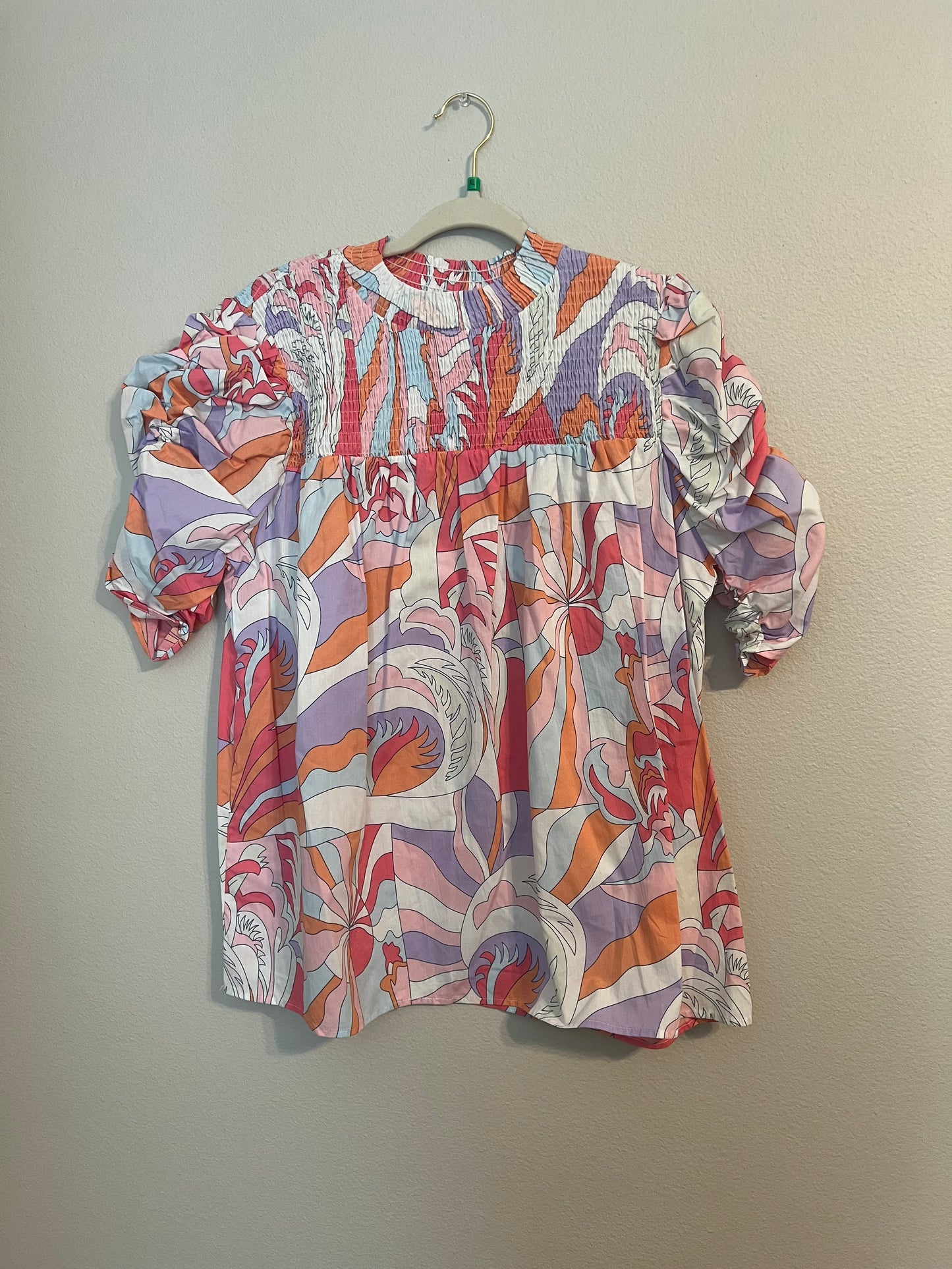 Abstract Print Top