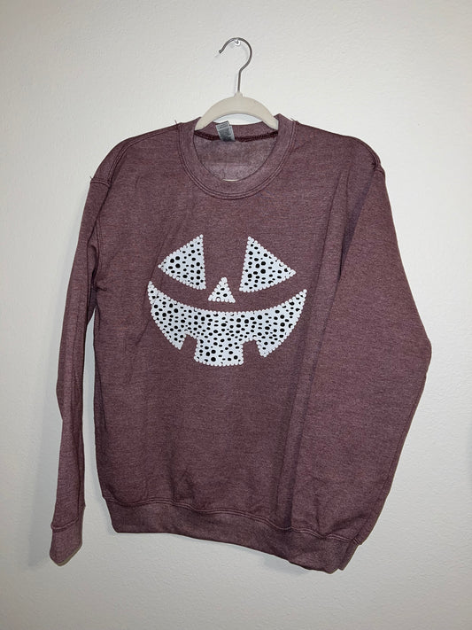 Maroon Pumpkin Sweatshirt