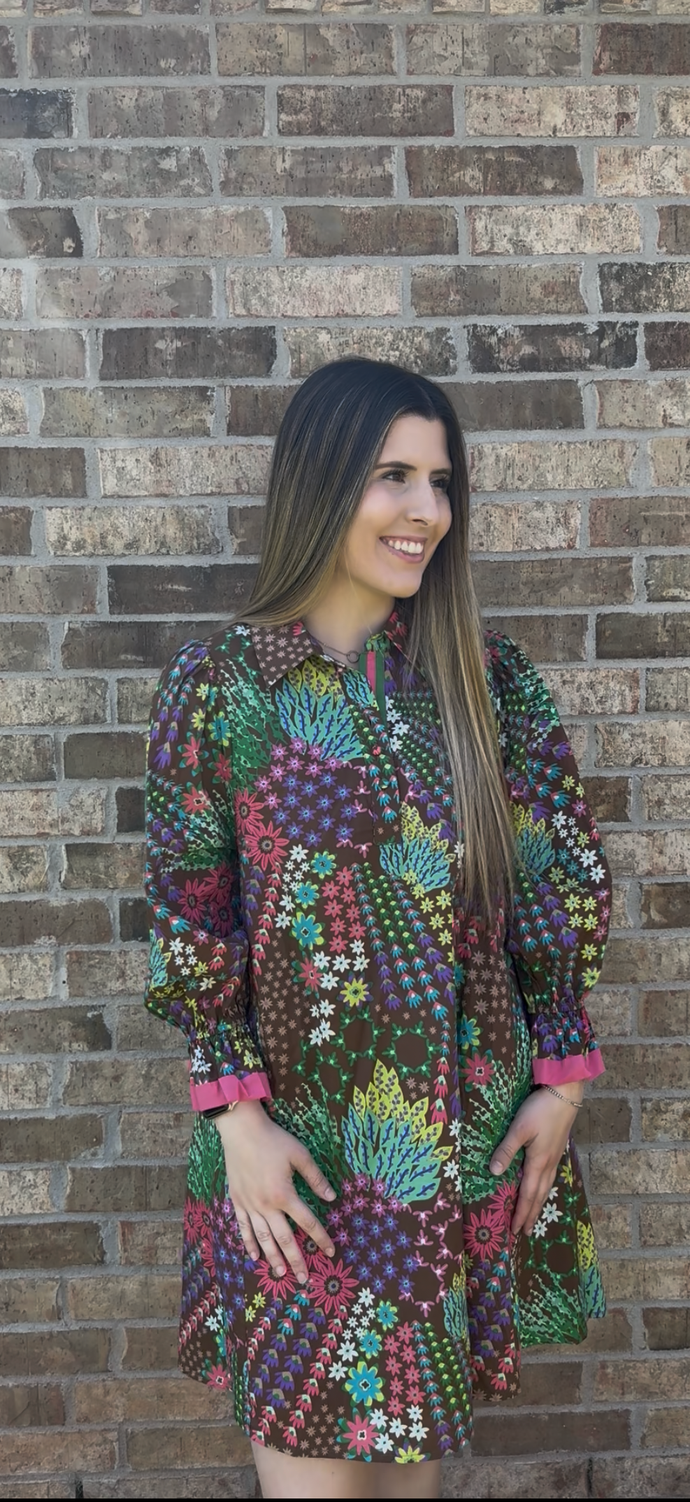 Desert Floral Dress