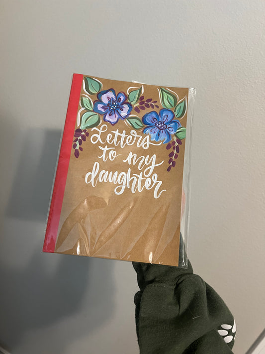 Hand Painted Journal - Purple Daughter