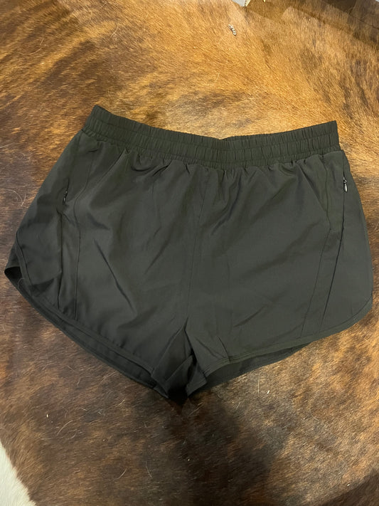 Black Ranch Hand Babe Athletic Shorts