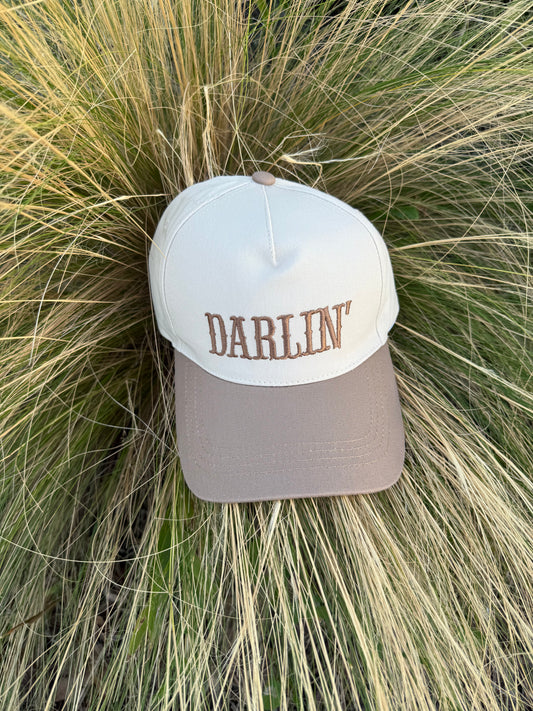 Mocha Darlin Embroidered Hat
