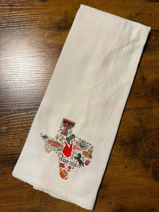 Decorative Towel - TTU Texas Design