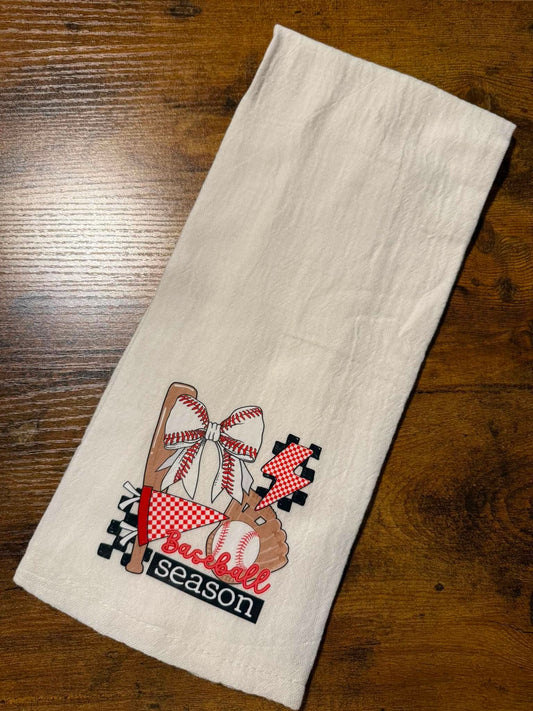Decorative Towel - Baseball Season