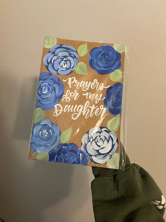 Hand Painted Journal - Blue Daughter