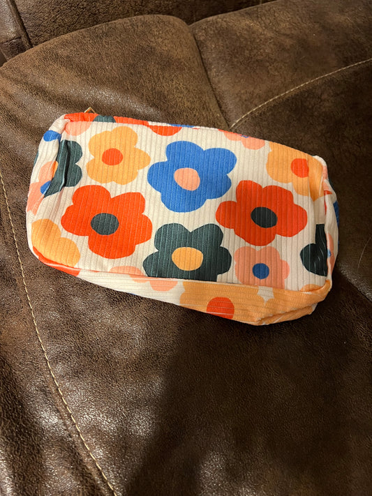 Floral Makeup Bag