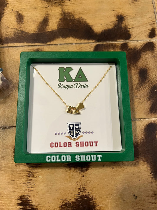 KD Heart Necklace