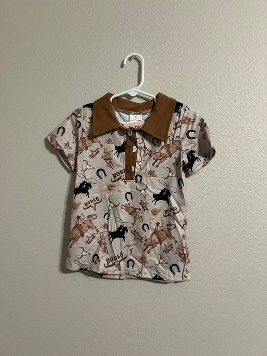 Boys Rodeo Polo