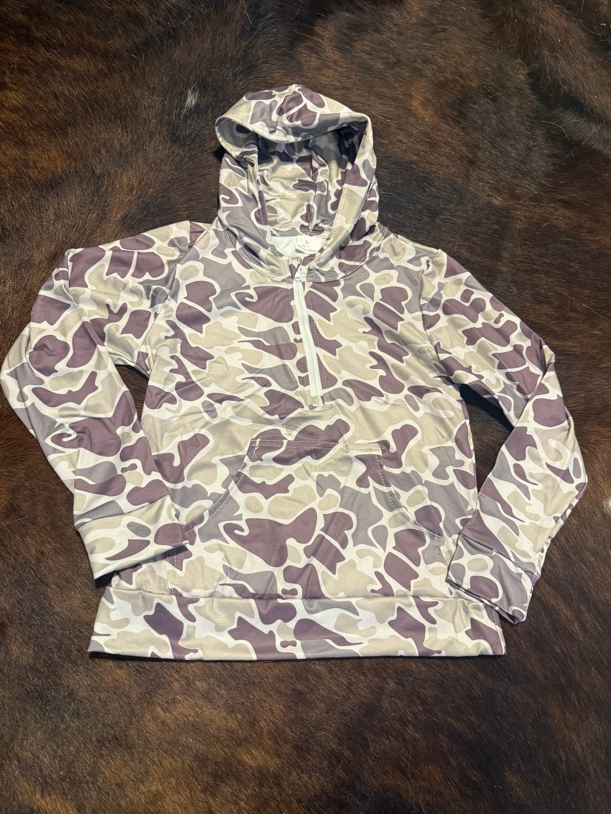 Boys Duck Camo Pullover