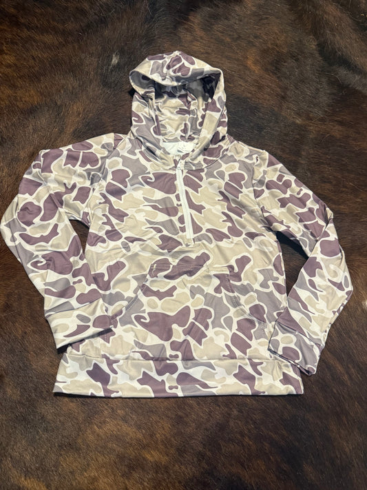Boys Duck Camo Pullover