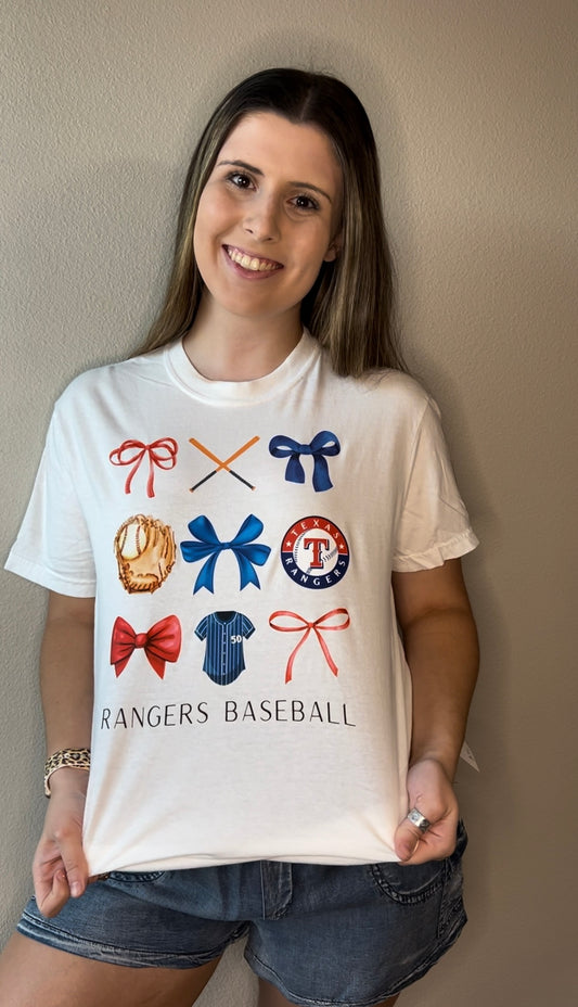 Rangers Bow Tee