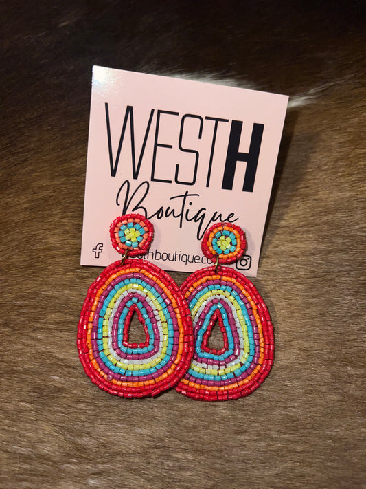 Harlow Seed Bead Earrings