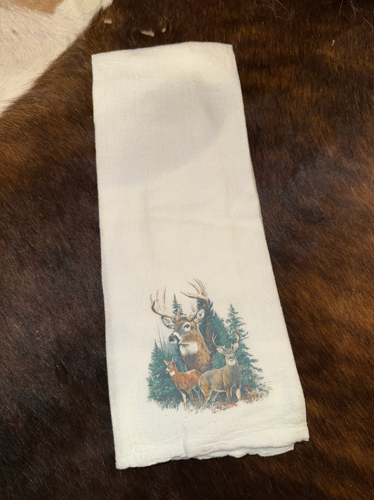 Deer Decorative Towel
