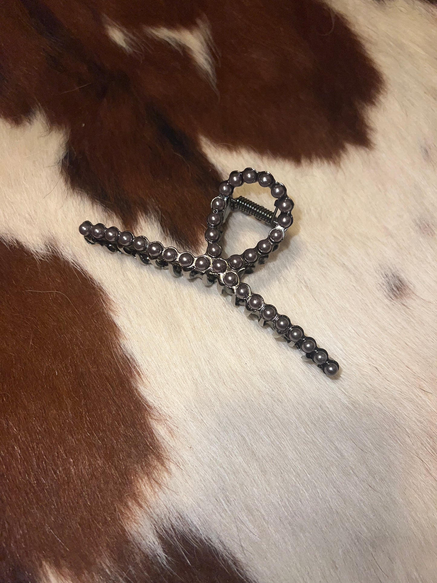 Navajo Stone Claw Clip