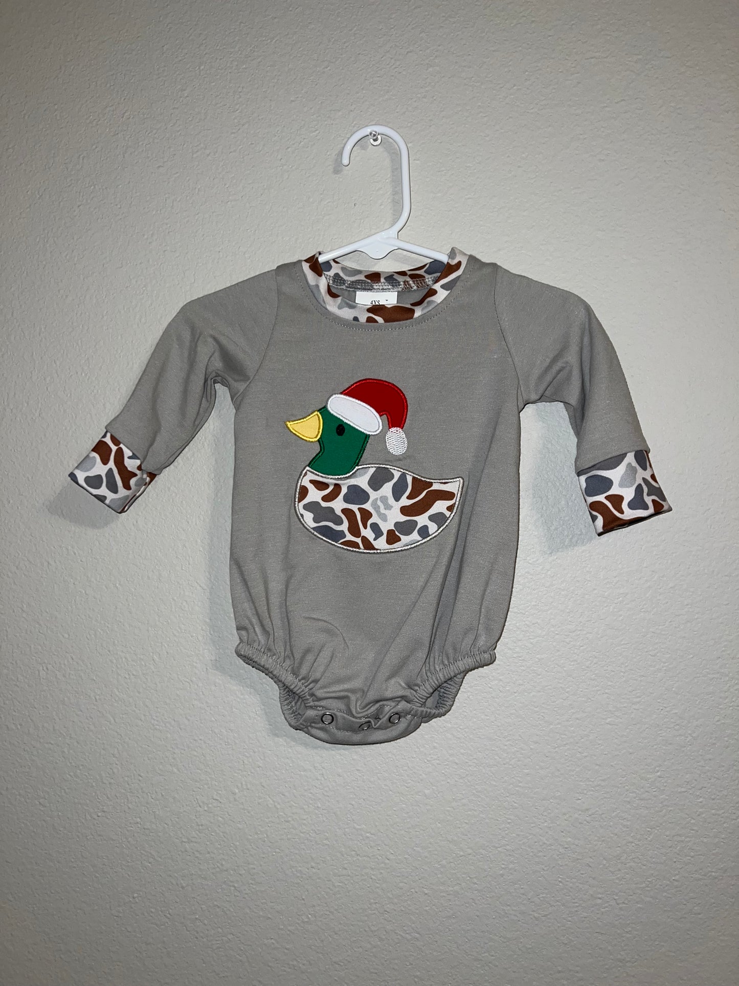 Duck Camo Christmas Bubble